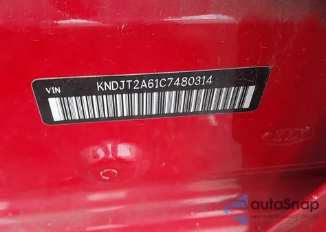 2012 Kia Soul + из США, поврежденный, VIN KNDJT2A61C7480314